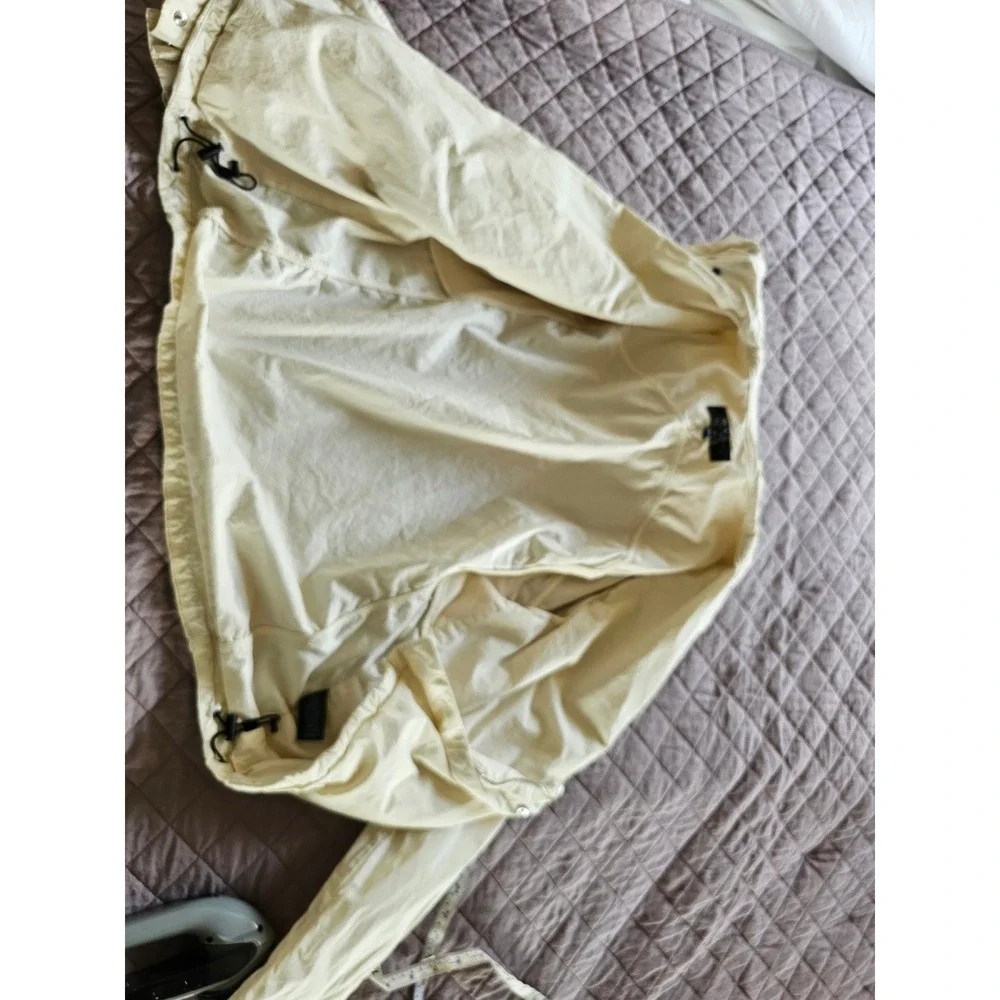 Rag&Bone Cream Off-White Tactic Multipocket Italian Cotton Streetwear Jacket szM